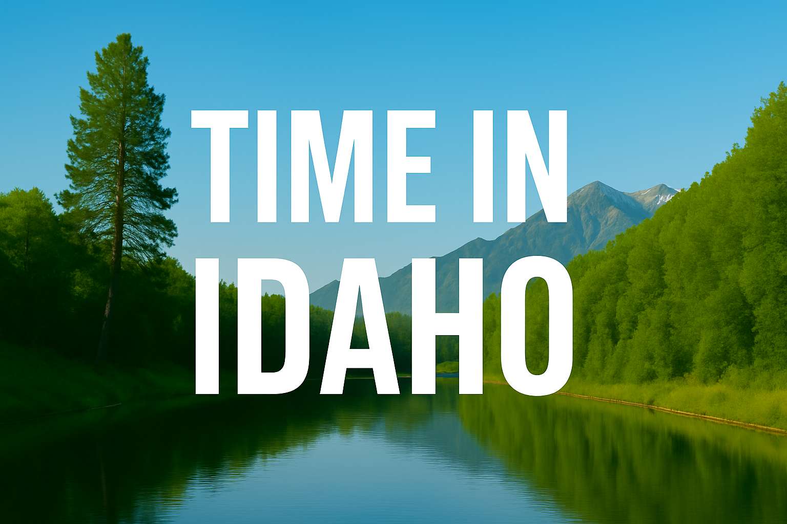 What Time Is It in Idaho? - Time Zone Info