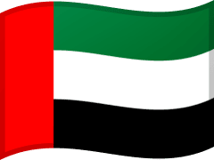 The flag of the United Arab Emirates