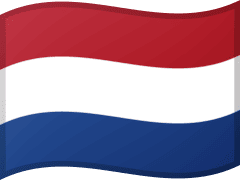 The flag of the The Netherlands