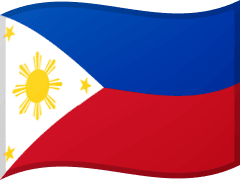 The flag of the Philippines